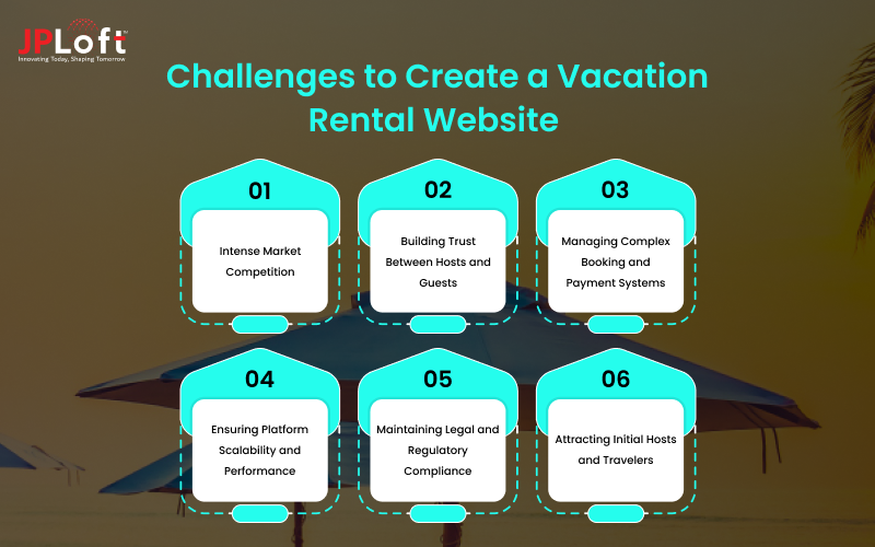 Challenges to Create a Vacation Rental Website